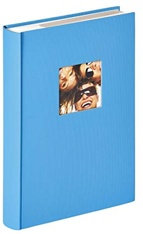 walther design ME-111-U Memo-Einsteckalbum Fun 300 Fotos 10x15 cm, oceanblau
