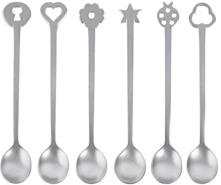 SAMBONET Set 6 Cucchiaini Party Portafort. Living Inox Antique 52649C22