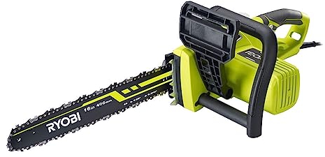 Ryobi, Motosega Elettrica RCS2340B 2300 W, 40 cm, Interruttore di Sicurezza, Pompa dell'Olio Automatica, Tendicatena senza Utensili