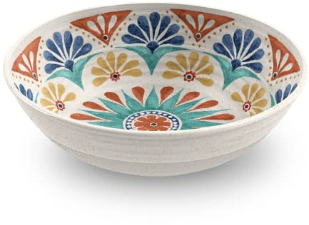 TarHong Rio Medallion 142 oz Melamine Serve Bowl