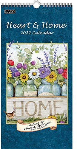 Lang Heart & Home 2022 Calendario da parete verticale (22991079118)