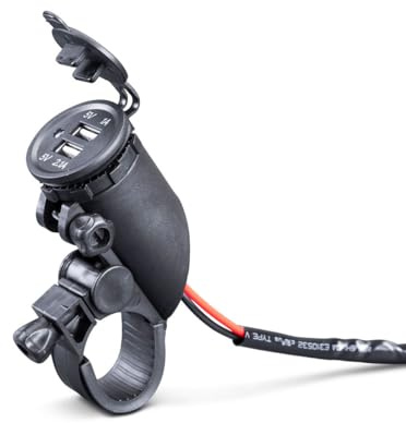 Midland MP-H 2USB Pro - Cargador USB para Moto