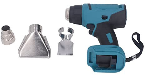 Pistola de Aire Caliente, Pistola de Aire Caliente, Pistola de Aire Caliente, Calentamiento Rápido, sin Cable, Recargable, Ultraligera, para Trabajos de Bricolaje, Suavizado, Procesado, Tratamiento