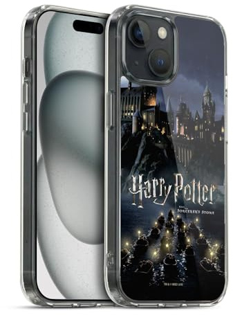 Head Case Designs Offizielle Harry Potter Burg Sorcerer's Stone II Soft Gel Handyhülle Hülle kompatibel mit Apple iPhone 15