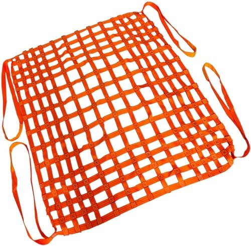 SSDDLZEQ Hebe-Ladungsnetze – Ladungstragetaschen, Ladungstragenetze, robuste Spanngurte for Heben von Schleppern (Size : 3 X 3M/Mesh 15cm/Load 2t)