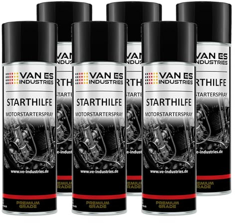6X Starthilfe Spray 400ml Motorstarter Start Pilot Starterspray Kaltstarthilfe
