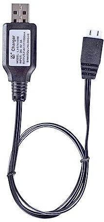 YUNNIAN 7.4V Li-ion Battery USB Charging Cable 1000mA XH-3P Reverse for 18650 Battery Pack