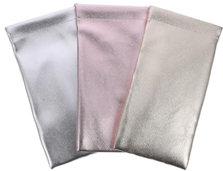 COLLBATH 3stücke Teiliges Brillenetui Wasserfestem Material Tragbare Sonnenbrillen Brillentaschen in Modischem Design Verschleißfest Und Robust Für Outdoor Und Vielseitige Aufbewahrung
