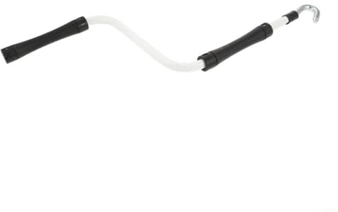 GANCEI Manette de volet roulant en fer de 53 cm pour intérieur et extérieur avec mécanisme à manivelle lisse, joystick de rideau
