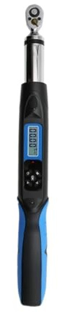 IndusTradCorp Clé dynamométrique 3/8'', tête à cliquet Double bidirectionnelle, 30 N.m, 60 N.m, 85 N.m, 135 N.m, Quatre unités de Mesure, clé dynamométrique numérique(AWG3-135R)