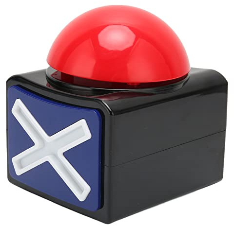 Zunate Buzzers de Jeu télévisé de Petite Taille avec Bip Fort, Jouet Buzzer Facile à Utiliser pour Les Quiz Compétitifs, Matériau ABS Durable [Gadgets de Bureau]