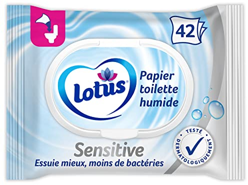 Lotus feuchtes Toilettenpapier, pur, 42