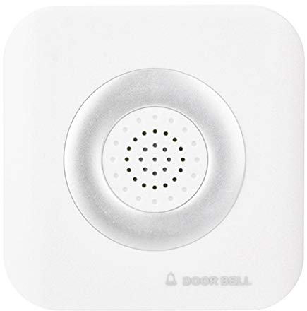 Naroote Türklingel Klingel Haustür Klingel Funk Türklingel Kabelgebunden,einfache Verwendung Weit verbreitete 12V-Türklingel mit Kabel,Türalarm Schönes Aussehen Wohnaccessoires Zugangskontrolle