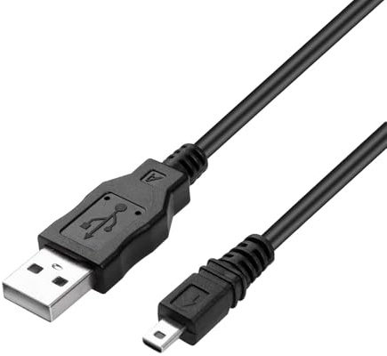 KWTOUL UC-E6 USB Cable Photo Transfer Cord Compatible with Nikon D3300 D750 D7200 Coolpix L340 L32 A10 P520 P510 P500 S6000 S9200 S6300 S3300 S9100 SLR DSLR Camera and More (1M)