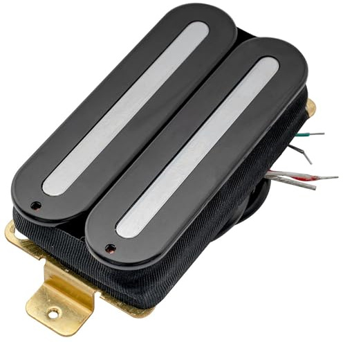 Artec HXTN Super Power Dual Rail Keramik Humbucker Steg Pickup16,8K Schwarz | für E-Gitarre