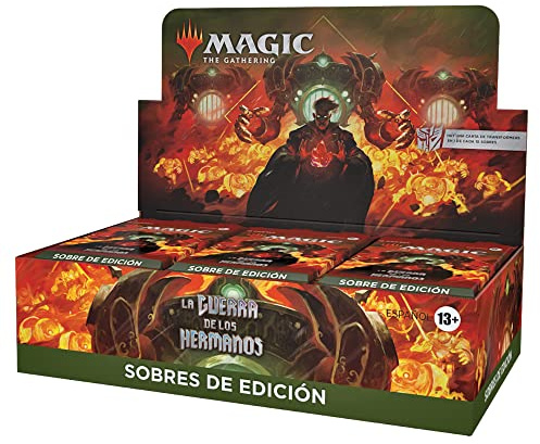 Magic The Gathering Caja de Sobres de Draft de La Guerra de los Hermanos, de 36 Sobres (Versión en Español), D0324105