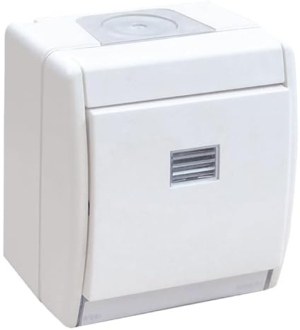 Pulsador SIMON AQUA 10AX luminoso IP55 superficie