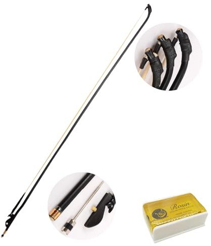 mocrcrel Professional Erhu Bow, Chinese Violin Bow，Erhu accessories, Chinese musical instrument accessories，Derived from horse tail hair (Style B)