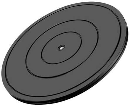 AsrMyjcx Drehteller-Ausstellungsständer, Flexibler Drehständer, Verpackung, 360 Grad drehbarer Drehteller-Organizer für Töpferscheiben-Skulpturen, 40CM