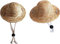 1Pc Brown Novelty Summer Adjustable Pet Dog Outdoor Straw Hat Puppy Small Kitty Cat Sunhats Dog Hat Apparel and Accessories