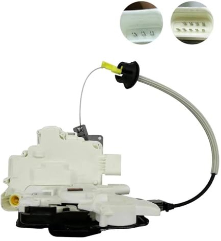 Actuador Traba Bloqueo Puerta Actuador Cerradura Puerta Con Volante A Derecha Para A6 S6 A7 RS7 RS6 4G2837015B 4G2837016B 4G8839015A 4G8839016A Actuador Pestillo Cerradura Puerta(Frente derecho)