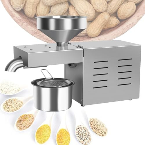 Presse à Huile Automatique, Presse à Huile Froide/Chaude, 500-1500 W, Presse à Huile Pour Graines, Noix, Machines D'Extraction D'Huile Pour Noix De Coco, Lin, Arachide