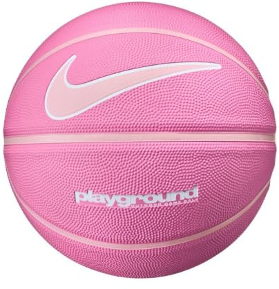 Nike Everyday Playground Basketball 8P – Outdoor Street Basketball Ball – Deflated geliefert, Playful Pink/Pink Foam/White, 7