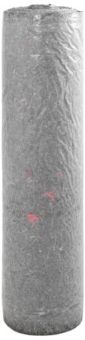 vidaXL Pond Fleece Folding Grey 1 x 10 m Polyester and Cotton, Modern, Rectangular Garden Pond Liner, Outdoor Water Feature Installation, Waterproof Grey Accessory, Durable Design