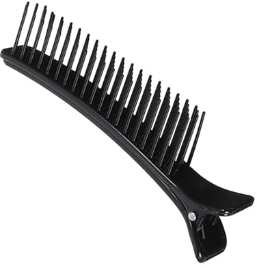 Clip per sezione del salone – Supporto per parrucchiere, pinza antiscivolo facile da cavolo con fine pettine | pratici clip per impugnatura, strumenti per taglio, asciugatura, intrecciatura, set