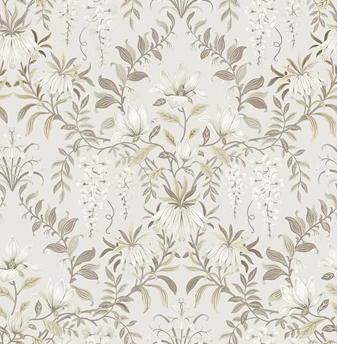 Laura Ashley Parterre Soft Natural Wallpaper