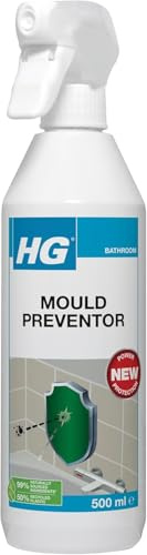 HG Mould Preventor Spray, Non Slip Anti Mould Spray & Bathroom Cleaner Protector, Bathroom Tile Cleaner, Grout & Silicone Seal Guard for Easy Cleaning - 500ml (Pack of 3)