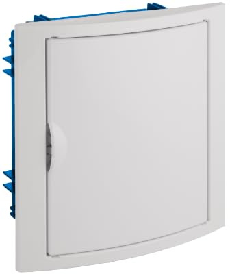 Cuadro eléctrico empotrar pladur 8 elementos marco y puerta BLANCO SOLERA 5108HGW