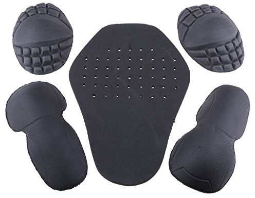5 Pezzi di Protezioni per Moto Protezioni Set di Inserti per Armature Da Corsa