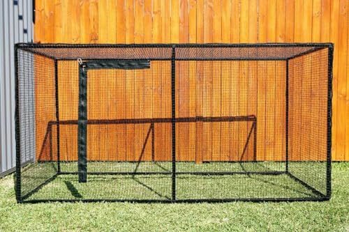 CATNETS cat enclosure for indoor balcony apartment or outside pet netting for patio or catio Black Stainless Steel Reinforced UV treated Net with lightweight aluminium frame, 7′6 x 3'8 x 3'8”