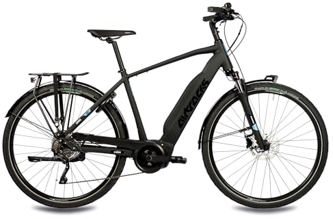 Airtracks 28 Zoll Herren E-Bike Trekking Fahrrad Lumina Performance LINE Gen3 500Wh 10s Shimano DEORE XT - Rahmenhöhen 52cm 56cm 60 cm - 52cm (Körpergröße 165-175cm)