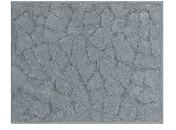 TERAZZO WC Alfombra de baño 40x50cm Antracita