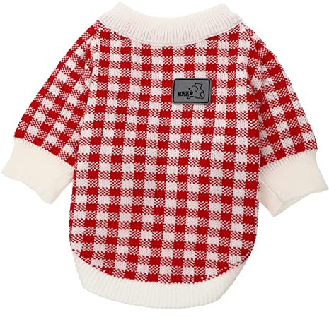 SEWOART Winter Hundepullover Aus Angenehmem Material Für Bequemes Tragen Und Wärme Im Kalten Winter Waschbar Und Wiederverwendbar Für Langanhaltenden Komfort