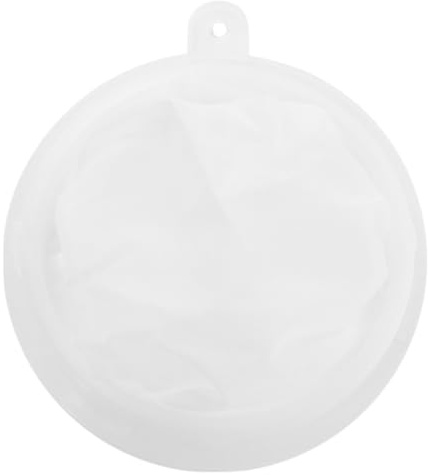 SHOWERORO Filtro Imbuto con Rete Ultra-fine in Plastico Bianco per Liquore e Caffè, Precisione Uniforme e Stabile, Adatto a Maggior Parte delle Macchine da Caffè a Cono