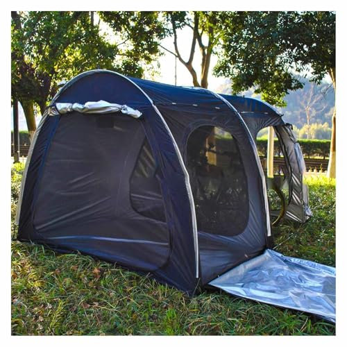 YSMSMZJK Box Moto per Esterno con Rete di Ventilazione Garage Moto per 2/3/4/5 Biciclette Tenda Moto Tettoia per Esterno