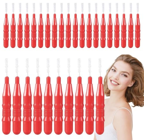 Pulitori per Scovolini Interdentali Scovolini Con Setole Morbide, | Stuzzicadenti Interdentali E Spazzolini Per Filo Stecchini Igienici per Adulti Amanti e Adolescenti