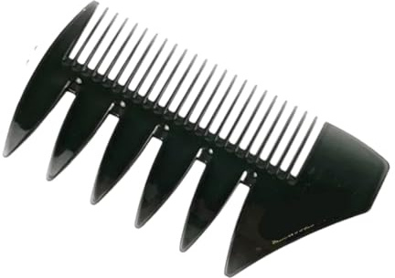 Haarkamm, breite Zähne, Haarbürste, Herren, Bartbesatz, Friseurbürste, Friseur-Styling-Werkzeuge, Salon-Zubehör, Blau, 5 Stück