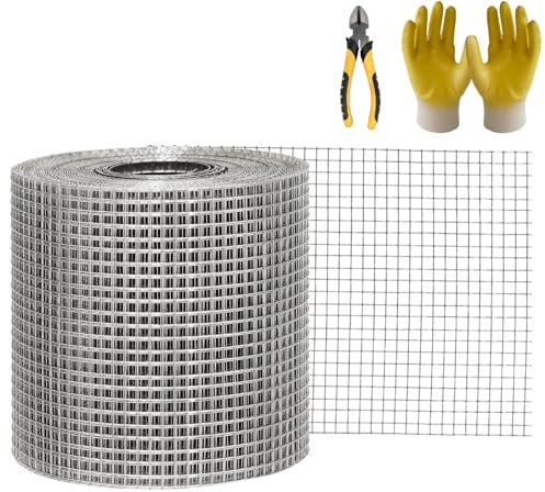 5 Stainless Steel Mesh Roll, 5in x 50FT Gutter Guard Leaf Filter for Rain Gutters, Solar Panel Bird Guard Mesh & Critter Guard Fence