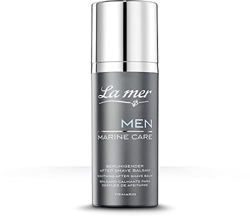 La mer Men Marine Care Beruhigender After Shave Balsam - Mildert Irritationen, Spannungen und Rasurbrand - Feuchtigkeitsspendend und beruhigend - Für empfindliche Haut geeignet - 100 ml