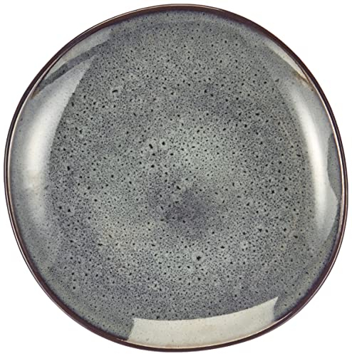 like. by Villeroy & Boch Piatto da colazione Lave gris, 23,5 cm, piatto piano dal design elegante in terracotta per brunch, lavabile in lavastoviglie