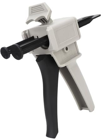 Pistola de Pegamento Epoxi AB 50ml Mango Adhesivo Mezclado 1:1 y 2:1 Pistola Dispensadora de Extensión de Mango para Craft Hobby Art DIY Reparación de Hogar/Oficina