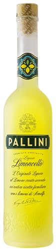 Pallini Limoncello - 700 ml: nato dall’infusione del pregiato Limone Costa D'Amalfi IGP raccolto a mano a Vietri sul Mare, Amalfi – Senza glutine, pesticidi, OGM – 26% ABV.