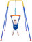 FUNLIO Altalene con Supporto per Neonati per 6-24 Mesi, Altalene Saltare Su per Bambini per Giochi Indoor/Outdoor, Maglione per Neonati/Ragazzo, con Catena Regolabile, Facile da Montare e Riporre