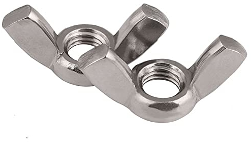 Cfty Sicherungsmutter M3 M4 M5 M6 M8 M10 M12 M12 304 Edelstahl Flügelmutter Daumen Schmetterlingsklauen Nussblockmutter (1-5 stücke)(5pcs,M12)