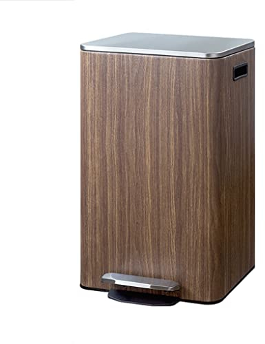 KIZQYN Poubelle Office Corbeille Can Cuisine Ménagère Salon Corbeille à Chambre à Coucher de Prestige Light Light Light Light Pédale Poubelle de Cuisine (Size : 30L)
