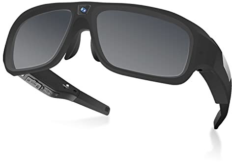 dahocamgo Kamera-Sonnenbrille, 2K HD-Videobrille, Sportkamera, Schießbrille für Radfahren, Camping, Fahren, Jagd, Skateboarden, Reisen (inklusive 32 G SD-Karte)